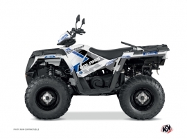 Polaris 450 Sportsman ATV 60th Anniversary Graphic Kit Blue