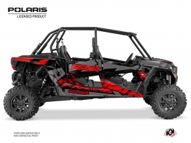 Polaris RZR XP 1000 4 doors UTV Chaser Graphic Kit Red