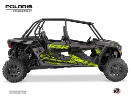 Polaris RZR XP 1000 4 doors UTV Chaser Graphic Kit Yellow