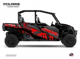 Polaris GENERAL 1000 4 doors UTV Stun Graphic Kit Black FULL