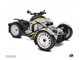 Can Am Ryker 900 Rally Edition Roadster 8Ball Graphic Kit Grey