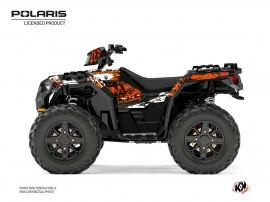 Polaris 850 Sportsman Forest ATV Chaser Graphic Kit White
