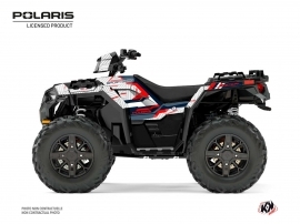 Polaris 850 Sportsman Forest ATV Epik Graphic Kit White