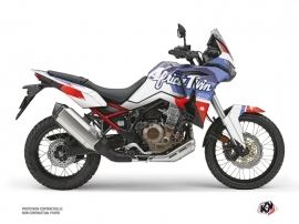 Honda Africa twin Street Bike Rampage  Graphic Kit White