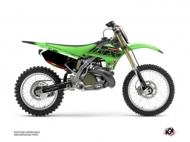 Kawasaki 125 KX Dirt Bike Live Graphic Kit Green