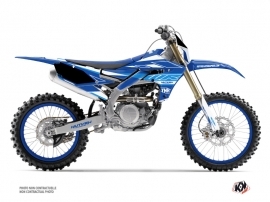 Yamaha 250 WRF Dirt Bike Outline Graphic Kit Blue