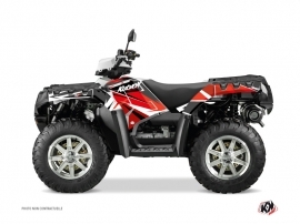 Polaris 550 Sportsman Forest ATV Stage Graphic Kit Red