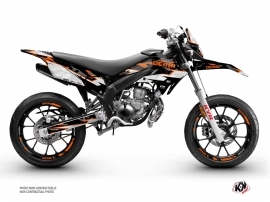  Derbi Xtreme 50cc BARBARIAN Graphic Kit Orange