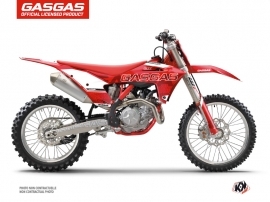 GASGAS EXF 350 Dirt Bike Border Graphic Kit Red