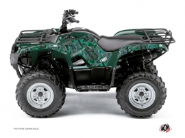 Yamaha 125 Grizzly ATV Camo Graphic Kit Green