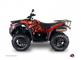 Kit Déco Quad Camo Kymco 550 MXU Rouge