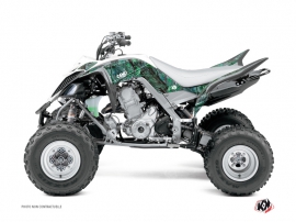 Yamaha 700 Raptor ATV Camo Graphic Kit Green