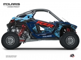 Polaris RZR PRO R UTV Chaser Graphic Kit Blue