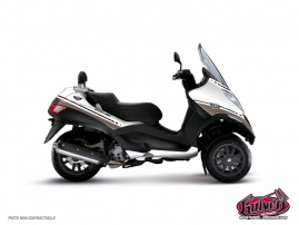 Piaggio MP3 Maxiscooter Cooper Graphic Kit Brown