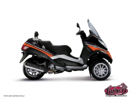 Piaggio MP3 Maxiscooter Cooper Graphic Kit Orange