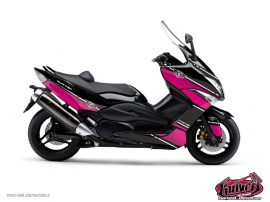 Yamaha TMAX 500 Maxiscooter Cooper Graphic Kit Pink