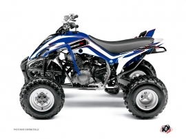 Yamaha 350 Raptor ATV Corporate Graphic Kit Blue