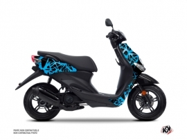 MBK Ovetto Scooter Cosmic Graphic Kit Blue
