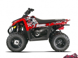 Polaris Scrambler 500 ATV Demon Graphic Kit