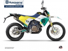 Husqvarna 701 Enduro LR Dirt Bike Diskovery Graphic Kit Green