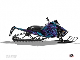 Arctic Cat Pro Climb Snowmobile Dizzee Graphic Kit Purple