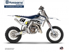 Husqvarna TC 65 Dirt Bike D-SKT Graphic Kit Blue