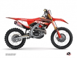 Honda 450 CRF Dirt Bike Dyna Graphic Kit Gold