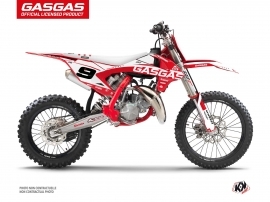 GASGAS MC 85 Dirt Bike Dynamik Graphic Kit White