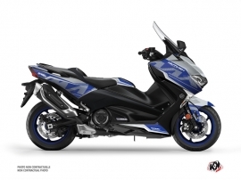 Yamaha TMAX 530 Maxiscooter Energy Graphic Kit Grey Blue