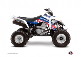Suzuki 400 LTZ IE ATV Eraser Graphic Kit Blue Red