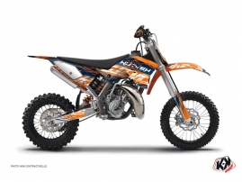 Kit Déco Moto Cross Eraser KTM 50 SX Bleu Orange