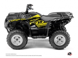 Yamaha 125 Grizzly ATV Eraser Fluo Graphic Kit Yellow