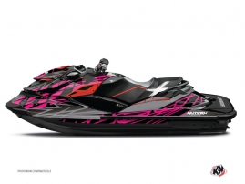 Seadoo RXP 260-300-315 Jet-Ski Eraser Graphic Kit Grey Pink