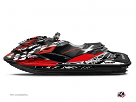 Seadoo RXP 260-300-315 Jet-Ski Eraser Graphic Kit Red White