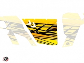 Graphic Kit Doors Standard XRW Eraser Can Am Commander 2011-2017 Yellow