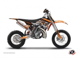 KTM 65 SX Dirt Bike Eraser Graphic Kit Orange Black