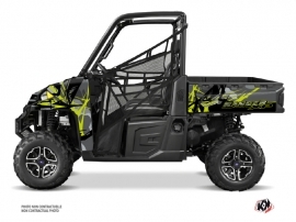 Polaris Ranger 900 XP UTV Evil Graphic Kit Grey Green