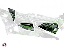 Kit Déco Portes Origine Basses Evil SSV Polaris RZR 1000 Turbo 4 Portes 2015-2019 Gris Vert