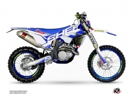 Sherco SE / SEF Dirt Bike Fast Graphic Kit White