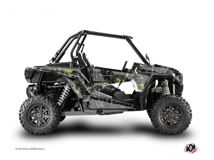 Polaris Rzr 1000 Turbo Utv Camo Graphic Kit Black Yellow Kutvek Polaris Rzr 1000 Turbo Utv Camo Graphic Kit Black Yellow Kutvek Graphik