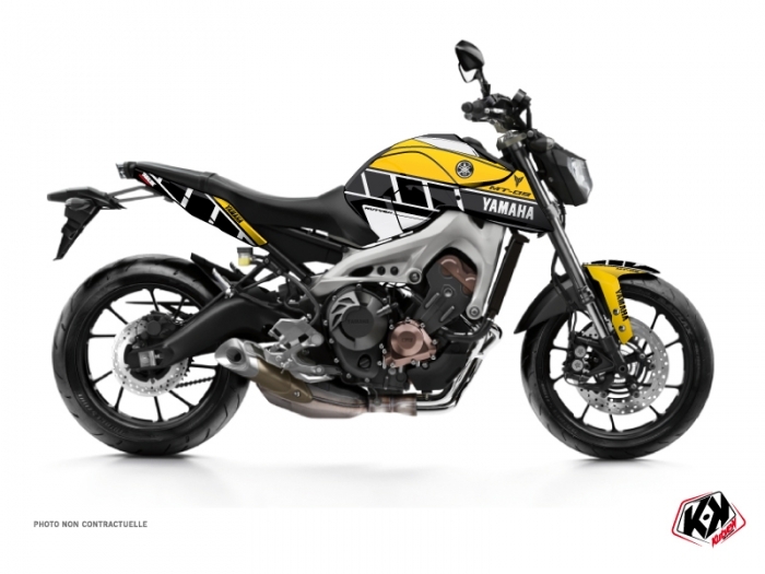 moto yamaha jaune