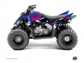 Yamaha 90 Raptor ATV Flow Graphic Kit Pink