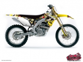 Suzuki 125 RM Dirt Bike Freegun Graphic Kit