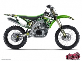 Kawasaki 85 KX Dirt Bike Freegun Graphic Kit