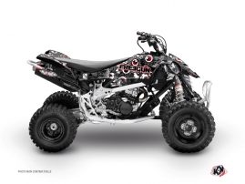 Can Am DS 650 ATV Freegun Eyed Graphic Kit Grey Red