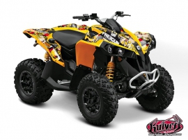 Can Am Renegade ATV Freegun Graphic Kit