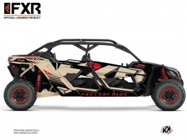 Can Am Maverick X3 MAX UTV FXR N1 Graphic Kit Sand