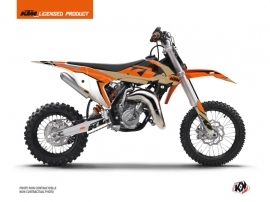 KTM 50 SX Dirt Bike Gravity Graphic Kit Orange Sand