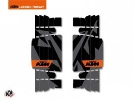 Kit Deco Radiator guards Gravity KTM SX-SXF 2016-2017 Orange