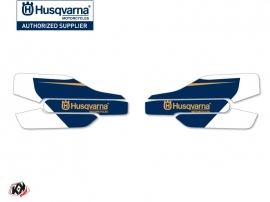 Graphic Kit Hand Guards Stickers Heritage Dirt Bike Husqvarna TC-FC Blue